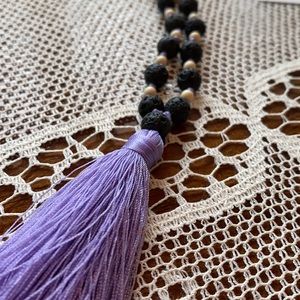 Zacasha Lava Rock Necklace